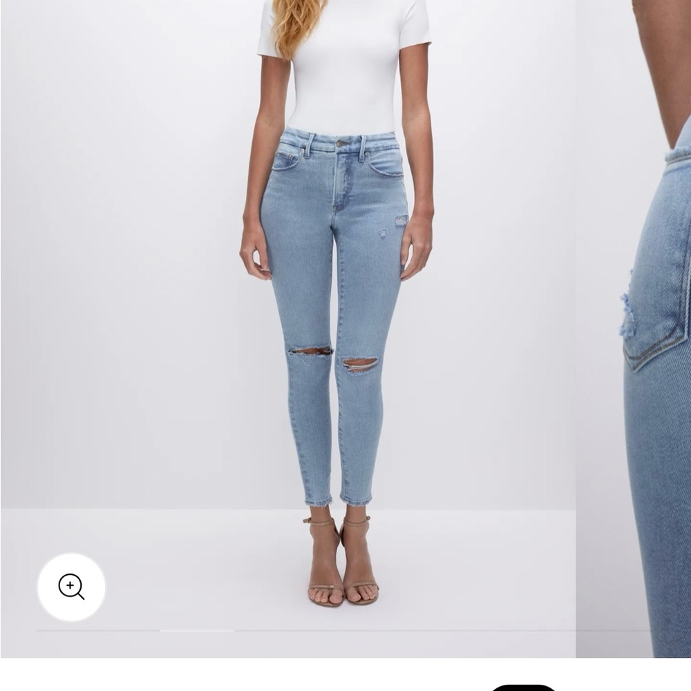 Good American good waist jeans size 6 NWT SMOKE FREE AND PET FREE